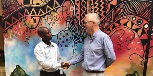 Jackson Kahalalo meets Clive Dove-Dixon