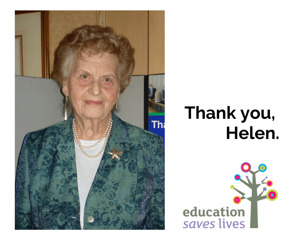 Thank you, Helen