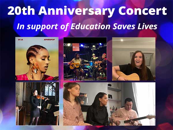 Watch our 20th Anniversary Fundraising Concert
