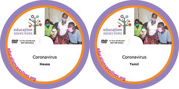 Coronavirus Lessons released in Hausa and Tamil