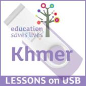Khmer Educational Lessons on USB