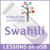 Swahili Lessons on USB