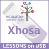 Xhosa Educational Lessons on USB