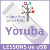 Yoruba Educational Lessons on USB