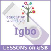 Igbo Educational Lessons on USB