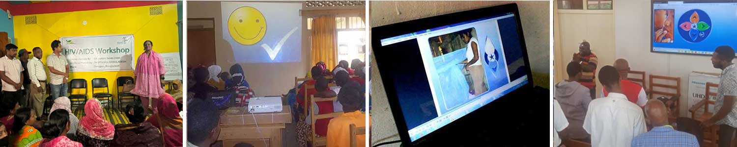 Education Saves Lives Lessons are watched throughout the world