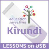 Kirundi educational lessons on USB