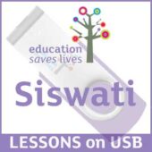 Siswati Educational Lessons on USB