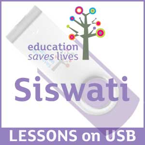 Siswati Educational Lessons on USB