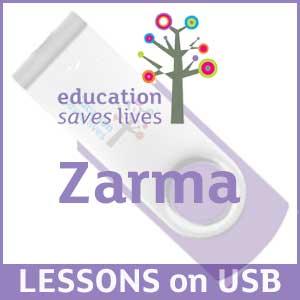 Set of Zarma Lessons on USB